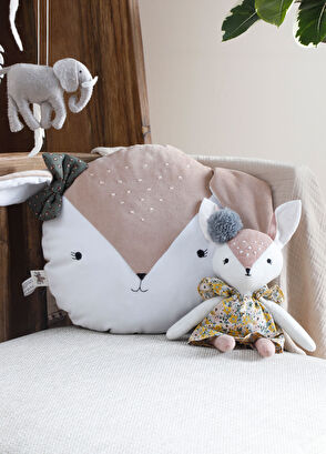 2 Stories Bambi Girl Çocuk Dekoratif Yastık - 5