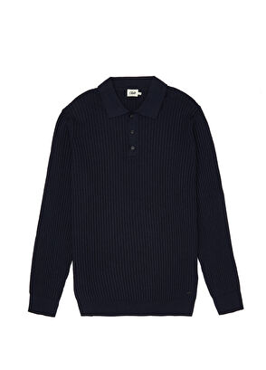 Beymen Club Navy Blue Polo Neck Knitwear - 8
