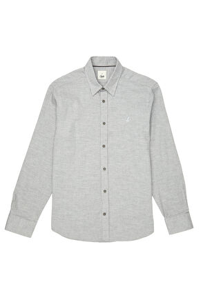 Beymen Club Comfort Fit Açık Gri Gömlek - 8