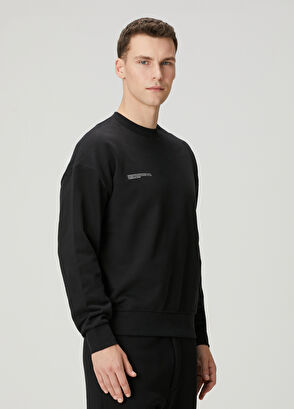 Pangaia Black Organic Cotton Sweatshirt - 3