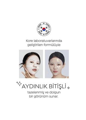 Dermal Seoul Face Pirinç Seramid Hidrojel Nemlendrici Eriyen Kore Maskesi 10 x 34 gr  - 6