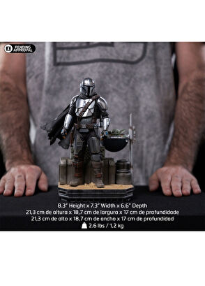 Star Wars Star Wars: The Mandalorian Din Djarin and Din Grogu Limited Edition Heykel - 8