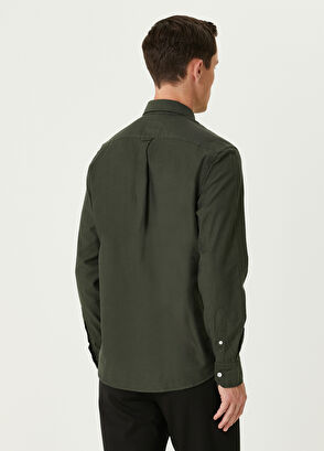 Beymen Club Comfort Fit Haki Gömlek - 5