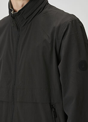 Beymen Club Siyah Kapüşonlu Çift Taraflı Mont - 8