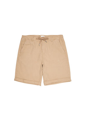 Beymen Club Bej Diyagonal Desenli Şort - 6