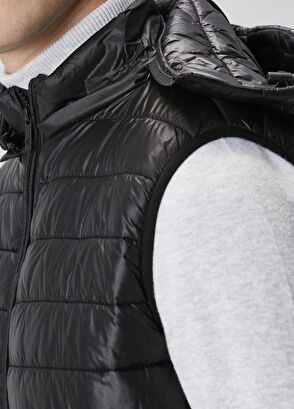 Beymen Club Black Quilted Vest - 5