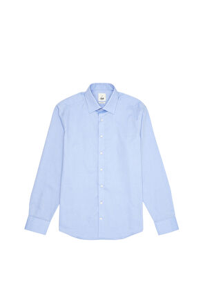 Beymen Club Comfort Fit Mavi Oxford Gömlek - 8