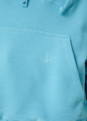 Beymen Club Turkuaz Yarım Fermuarlı Sweatshirt - 5