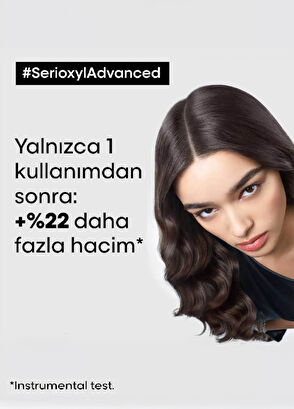 Loreal Professionnel Serie Expert Serioxyl Advanced İncelmiş Saç Telleri için Yoğunluk Kazandıran Şampuan 300 ml - 5