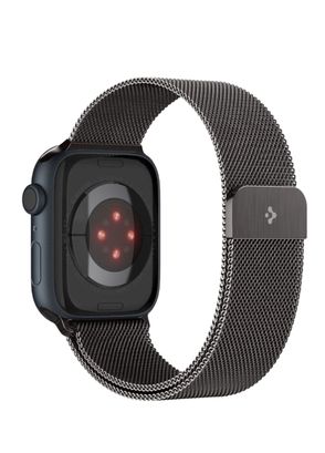 Spigen Apple Watch 49mm Ultra 2/1 - 46mm Seri 10 - 45mm Seri 9/8/7 - 44mm Seri SE2/SE/6/5/4 Akıllı Saat Kordon  - 5