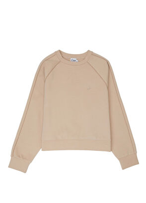 Beymen Club Beige Piping Detailed Sweatshirt - 4
