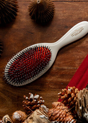 Mason Pearson Pocket Bristle Nylon BN4 Ivory Hair Brush - 3