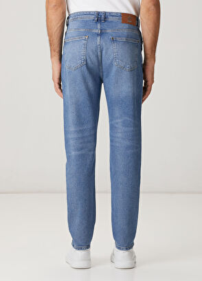 Beymen Club Tapered Fit Blue Wash Jeans - 3