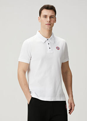 Canada Goose Beckley White Polo T-Shirt - 3