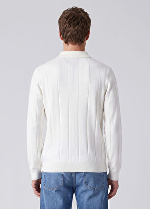 Beymen Club Off-White Polo Knitwear - 4
