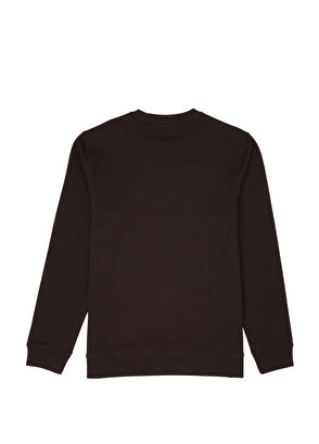 Beymen Club Koyu Kahverengi Omzu Kaz Detaylı Sweatshirt - 8