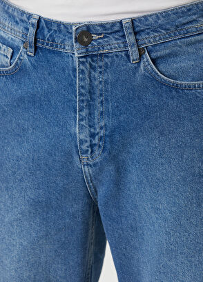 Beymen Club Loose Fit Blue Jeans - 4