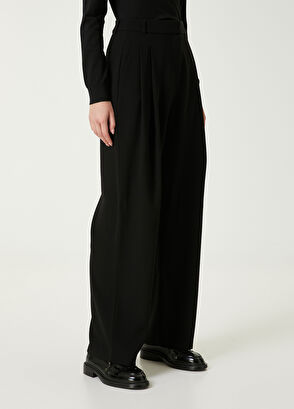Beymen Club Black Crepe Palazzo Pants - 3
