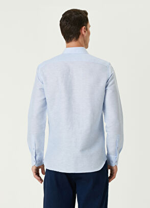 Beymen Club Slim Fit Mavi Gömlek - 4