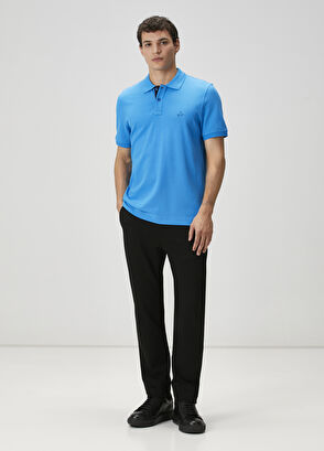 Beymen Club Comfort Fit Kobalt Polo Yaka T-shirt - 3