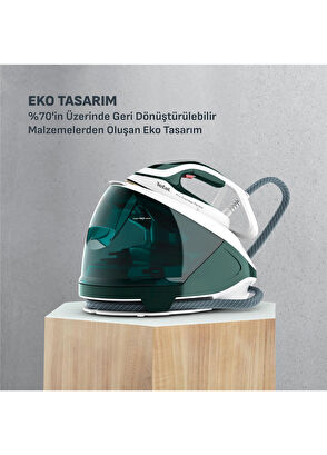 Tefal Pro Express Eco GV9E2 Mavi Buhar Kazanlı Ütü - 8