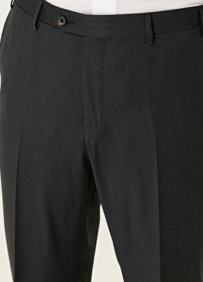 Antrasit Yün Takım Elbise - Görsel 8