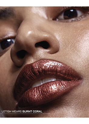 Isamaya Metal Lip Balm Burnt Coral - 3