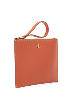 Beymen Club Turuncu Bio Vegan Deri Kadın El Portföyü - 3