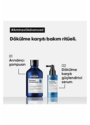 Loreal Professionnel Serie Daha Gür & Daha Güçlü Saçlar için Dökülme Karşıtı Güçlendirici Aktivatör Saç Serumu 90 ml - 6