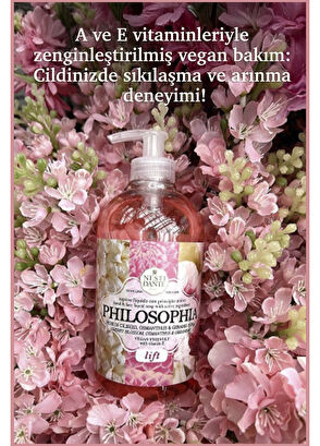 Nesti Dante Philosophia Lift Kiraz Çiçeği Antiaging ve Sıkılaştırıcı Duş Jeli 300 ml - 6