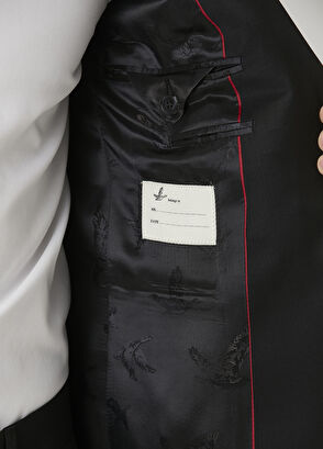 Beymen Club Drop 6 Black Classic Fine Wool Suit - 10