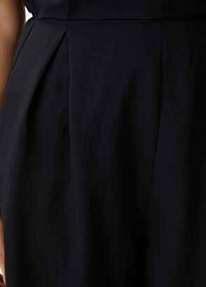 Beymen Club Siyah Anvelop Yaka Dökümlü Tulum - 7