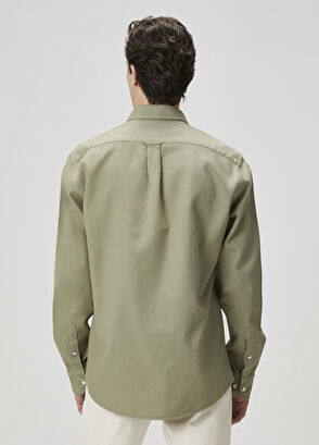 Beymen Club Comfort Fit Yeşil Gömlek - 5