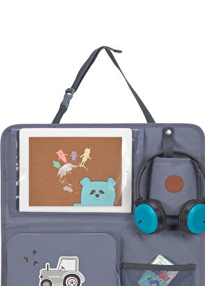 Lassig Happy Prints Tractor Patterned Organizer - 3