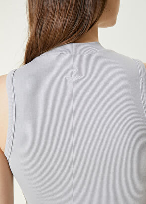 Beymen Club Gri Dik Yaka Atlet - 5