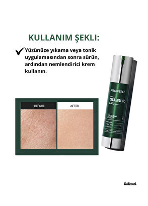MEDIPEEL Phyto CicaNol B5 6000 Shot Serum Spiküller ve Centella İçeren Yatıştırıcı Peeling Cilt Serumu 50 ml - 5