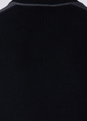 Beymen Club Black Anthracite Knit Detailed Sweater - 9