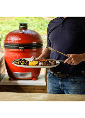 Kamado Joe Big Joe III Stand Alone Ceramic Charcoal Grill - 8