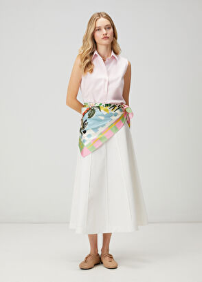 Beymen Club Açık Pembe Kolsuz Oxford Gömlek - 3