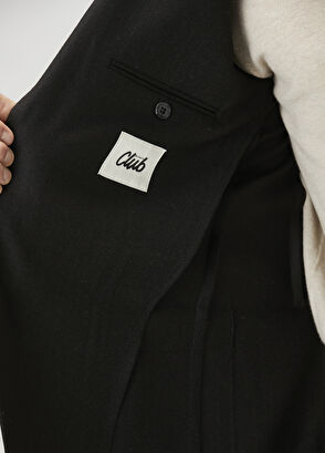 Beymen Club Siyah Yün Ceket - 7