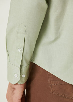 Beymen Club Comfort Fit Çağla Oxford Gömlek - 7