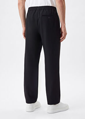 Beymen Club Black Extra Loose Pleats Trousers - 3