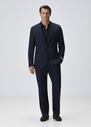 Lacivert Yün Takım - Görsel 7