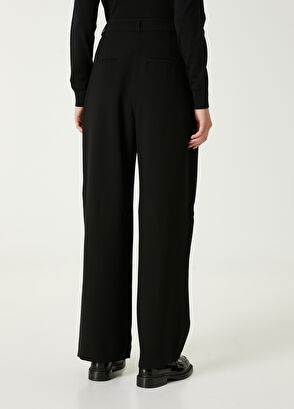 Beymen Club Black Crepe Palazzo Pants - 5