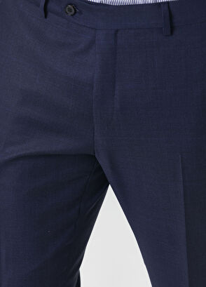 Drop 7 Lacivert Yün Takım Elbise - Görsel 11