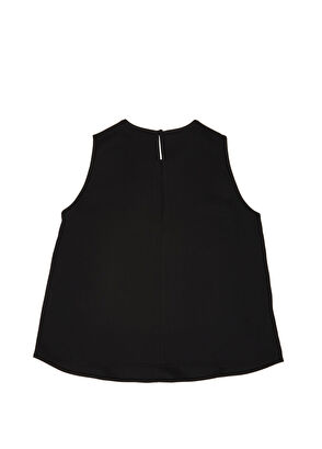 Beymen Club Black Crew Neck Sleeveless Basic Blouse - 7