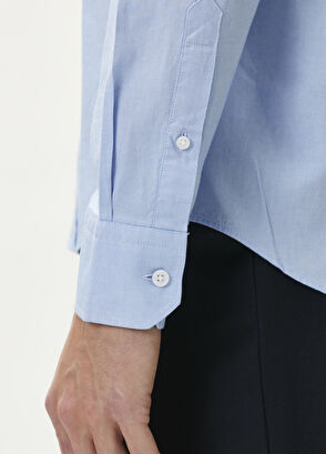 Beymen Club Clubby Blue Oxford Shirt - 6