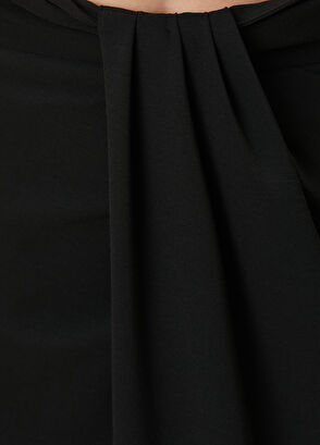 Beymen Club Black Maxi Wrap Skirt - 6