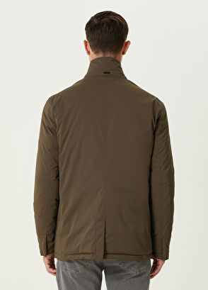 Beymen Club Haki İç Yelek Detaylı Puff Mont - 5