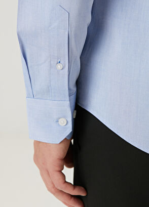 Beymen Club Comfort Fit Blue Shirt - 6